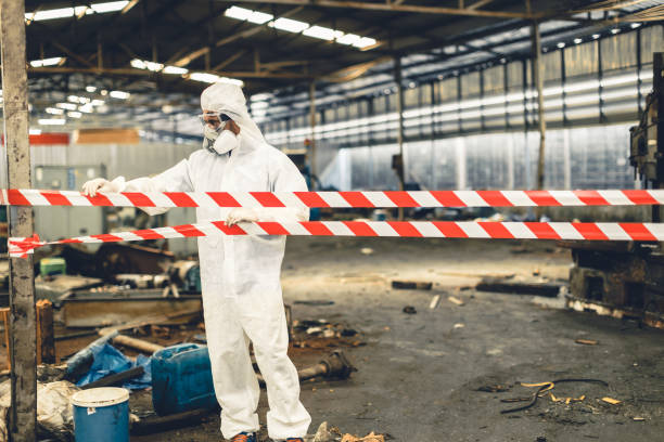 Professional Drug Lab Cleanup technician working in Pembroke, NC